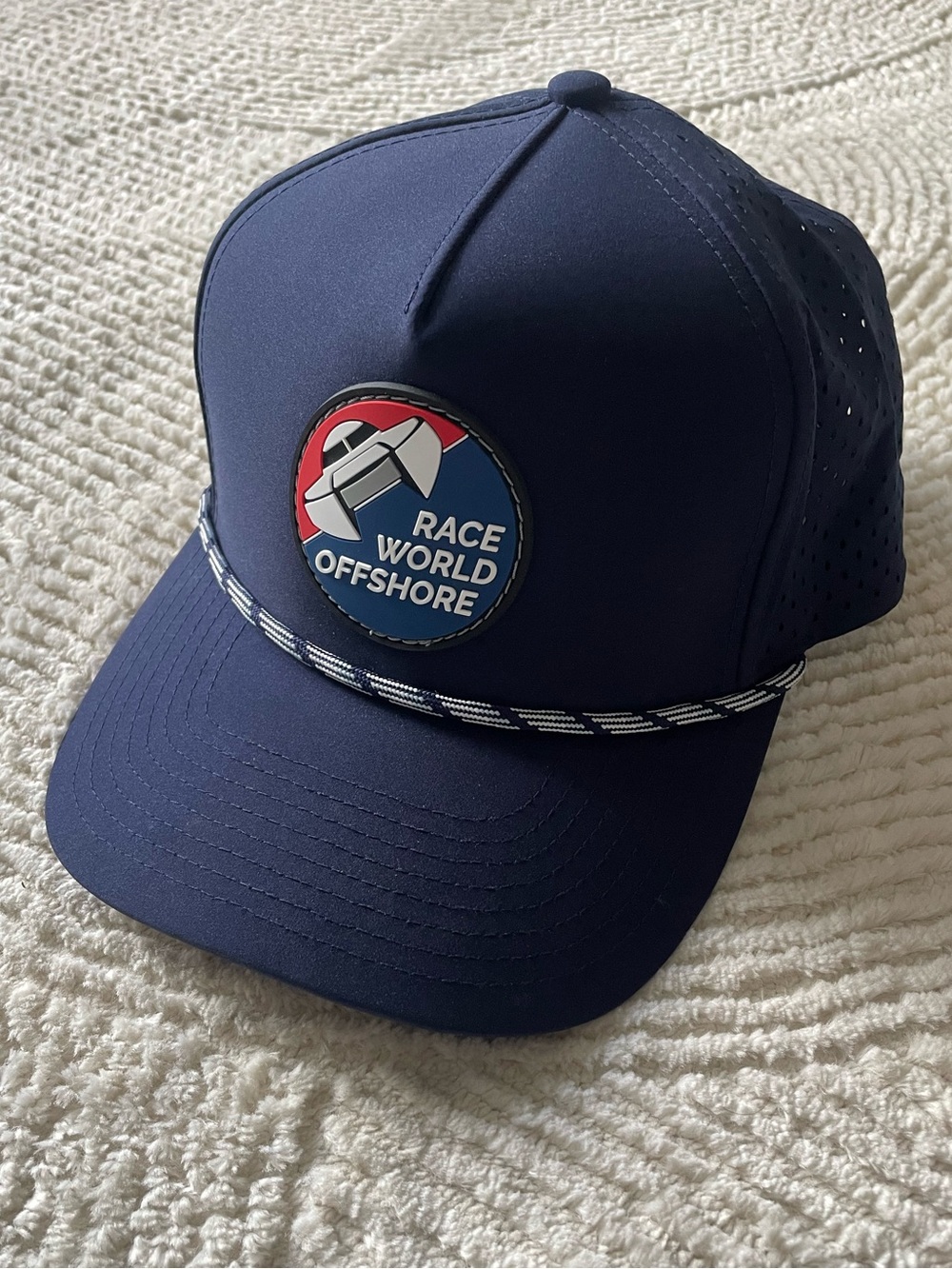 Race World Offshore Navy Snap Back Hat